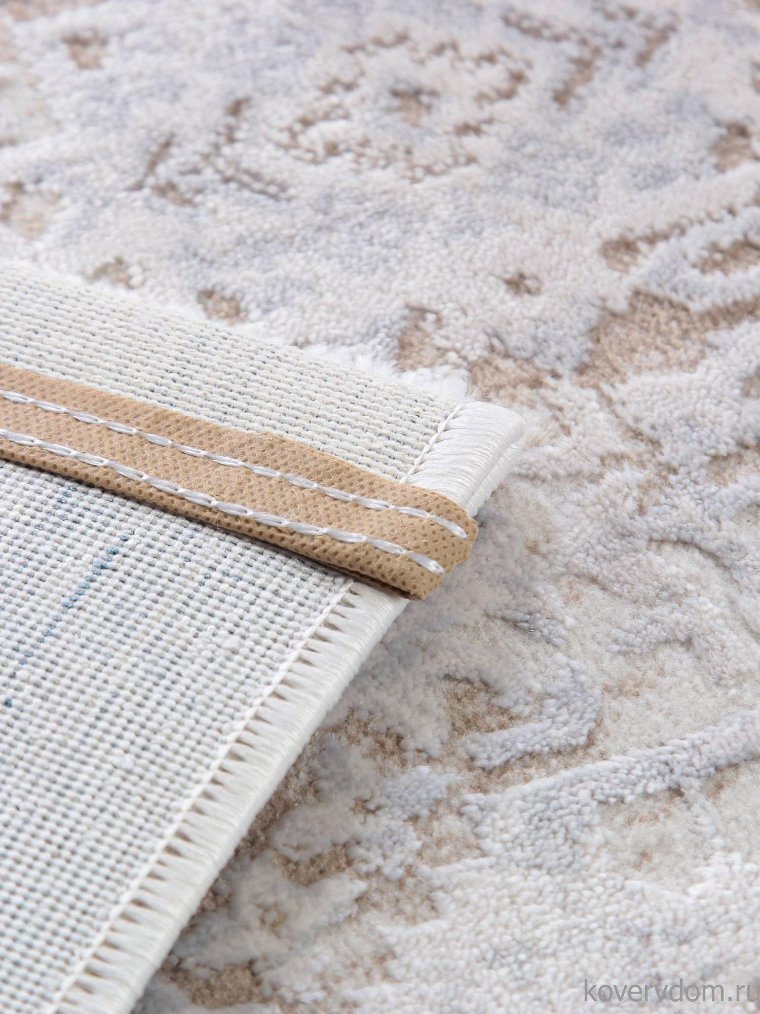 Ковер AMELI 9255A S.BEIGE / P.WHITE