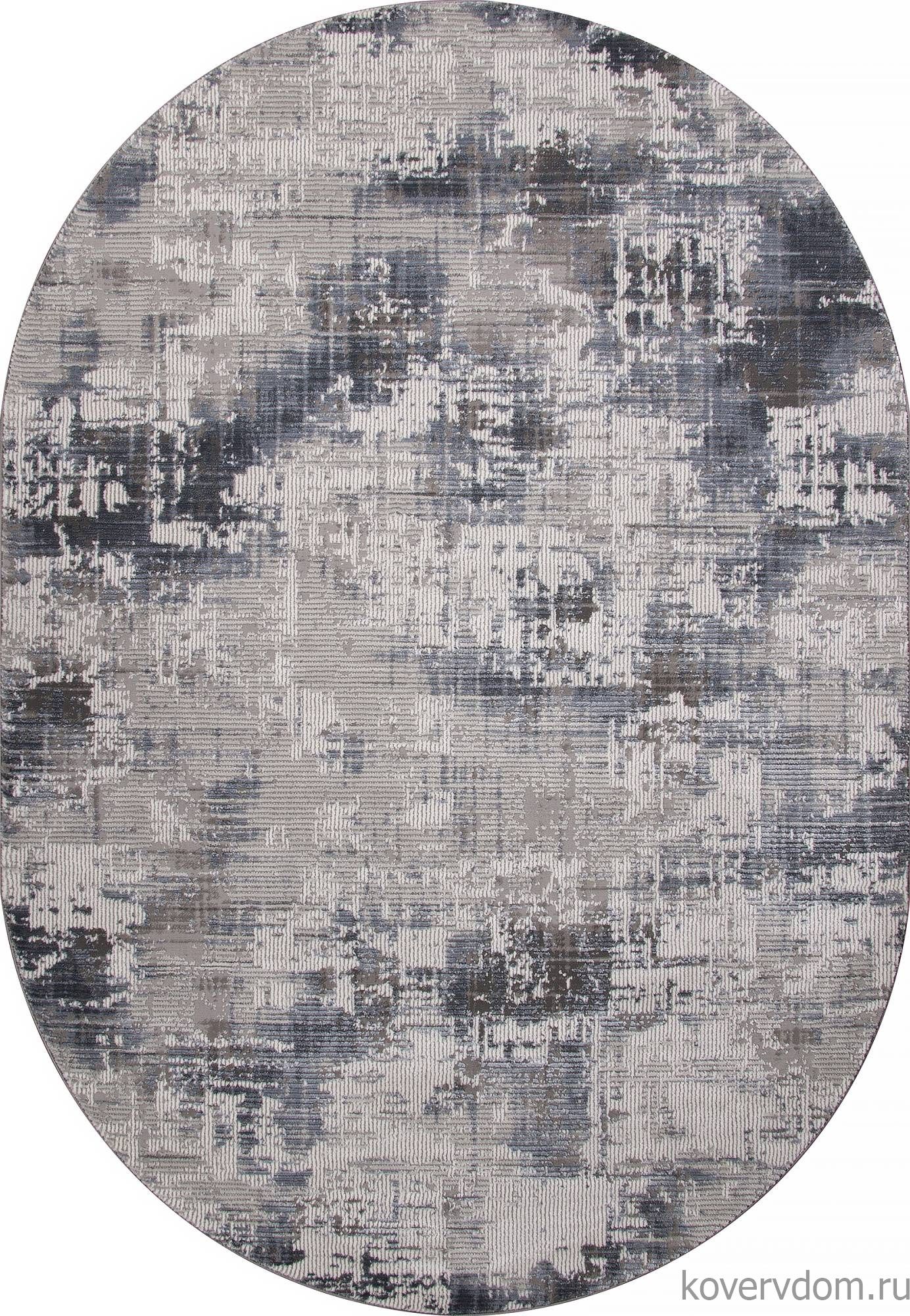 Ковер ARMINA 04082T BLUE / BLUE Овал