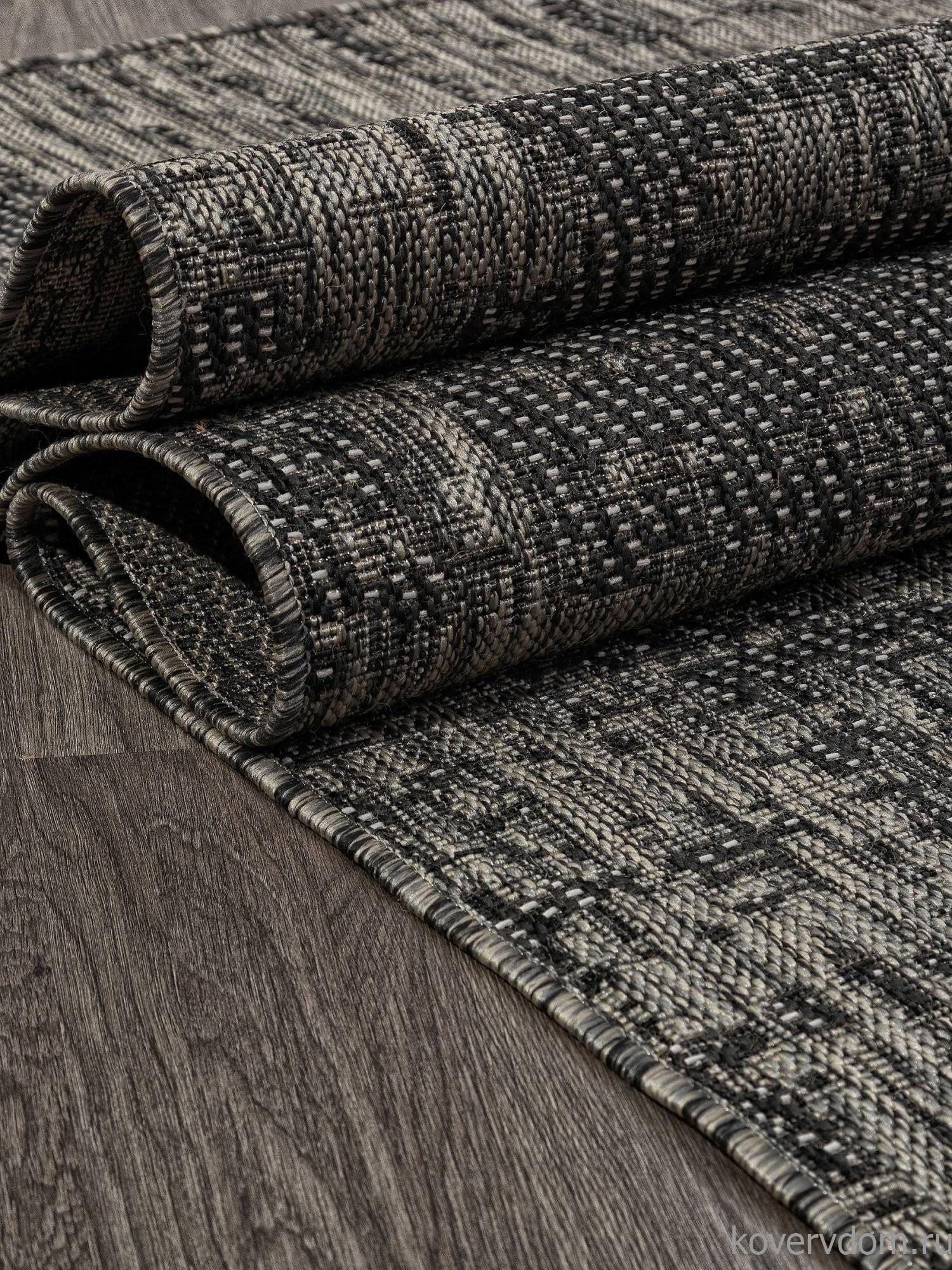 Ковер-циновка KAIR-A S131 BLACK-GRAY