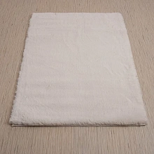 Ковер длинноворсовый бежевый из искусственного меха Krolik 1000A T2408_BEIGE