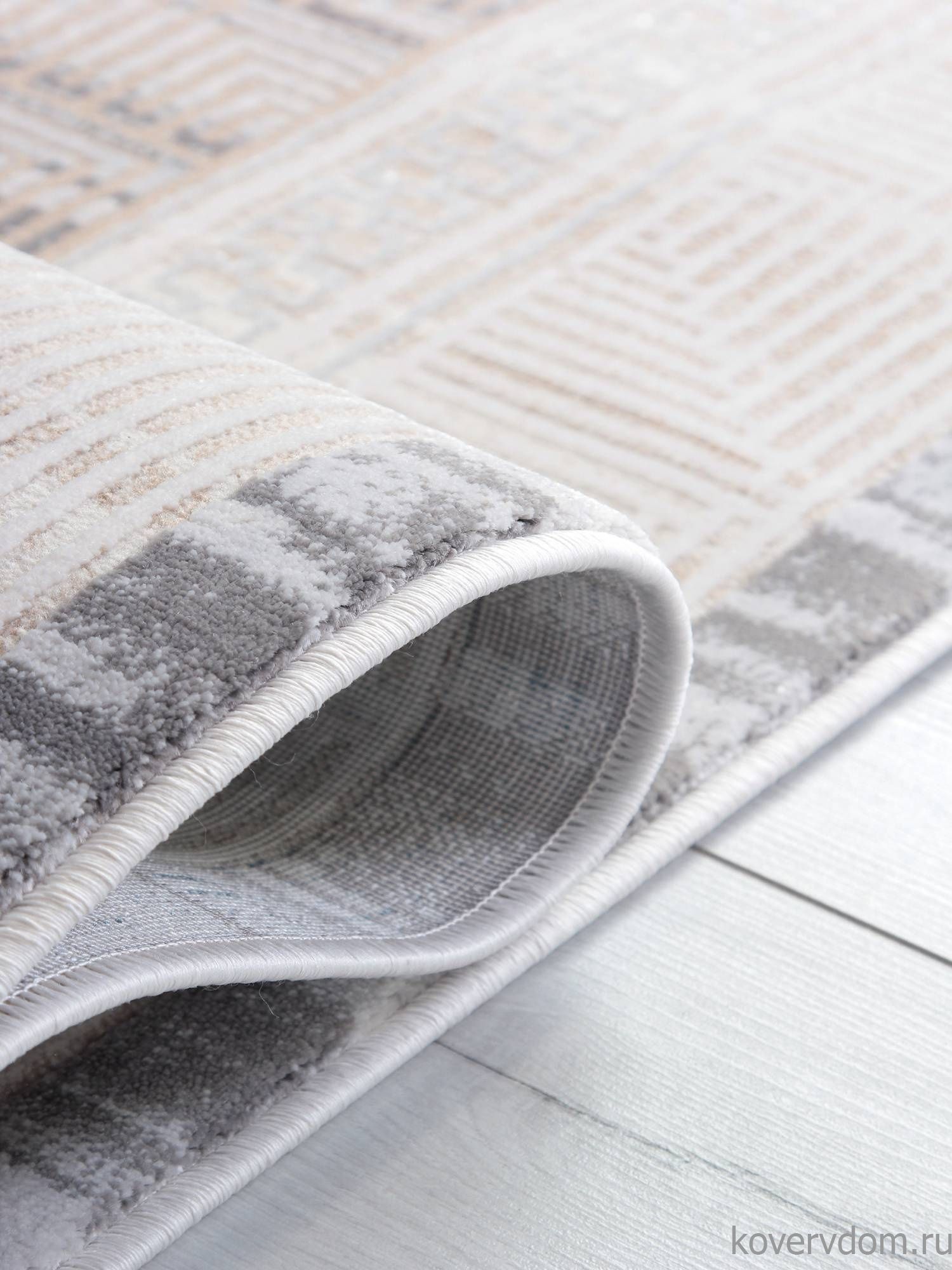 Ковер AMELI 9247A S.BEIGE / P.WHITE