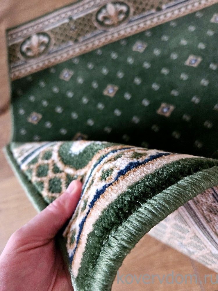 Ковровая дорожка LILIA 40098-03 зеленая