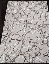 Однотонный ковер SILVER F389 GRAY