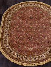 Овальный ковер розовый BUHARA 5471 DARK PINK Овал