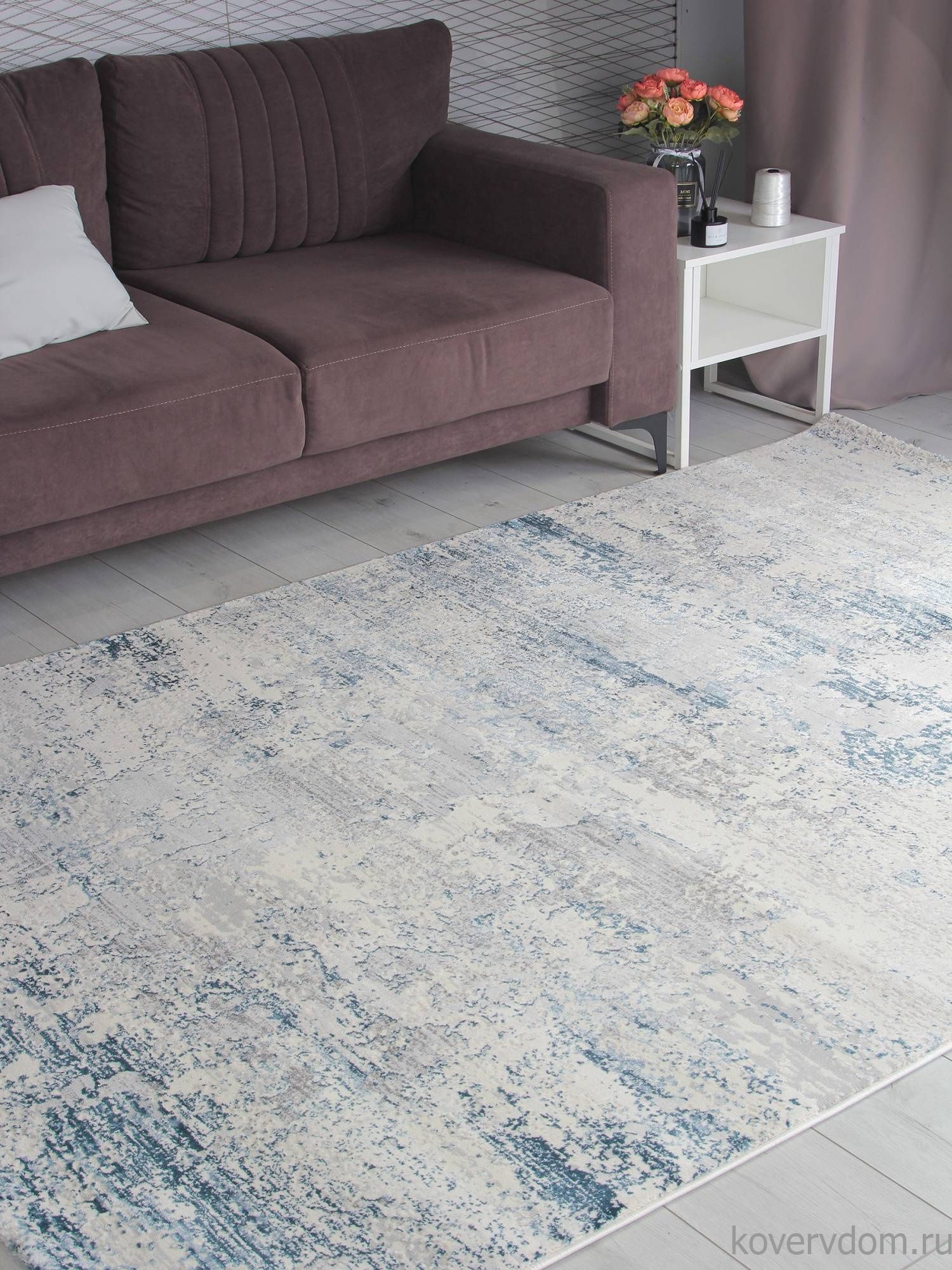 Ковер AMELI 5072A CREAM / P.D.BLUE