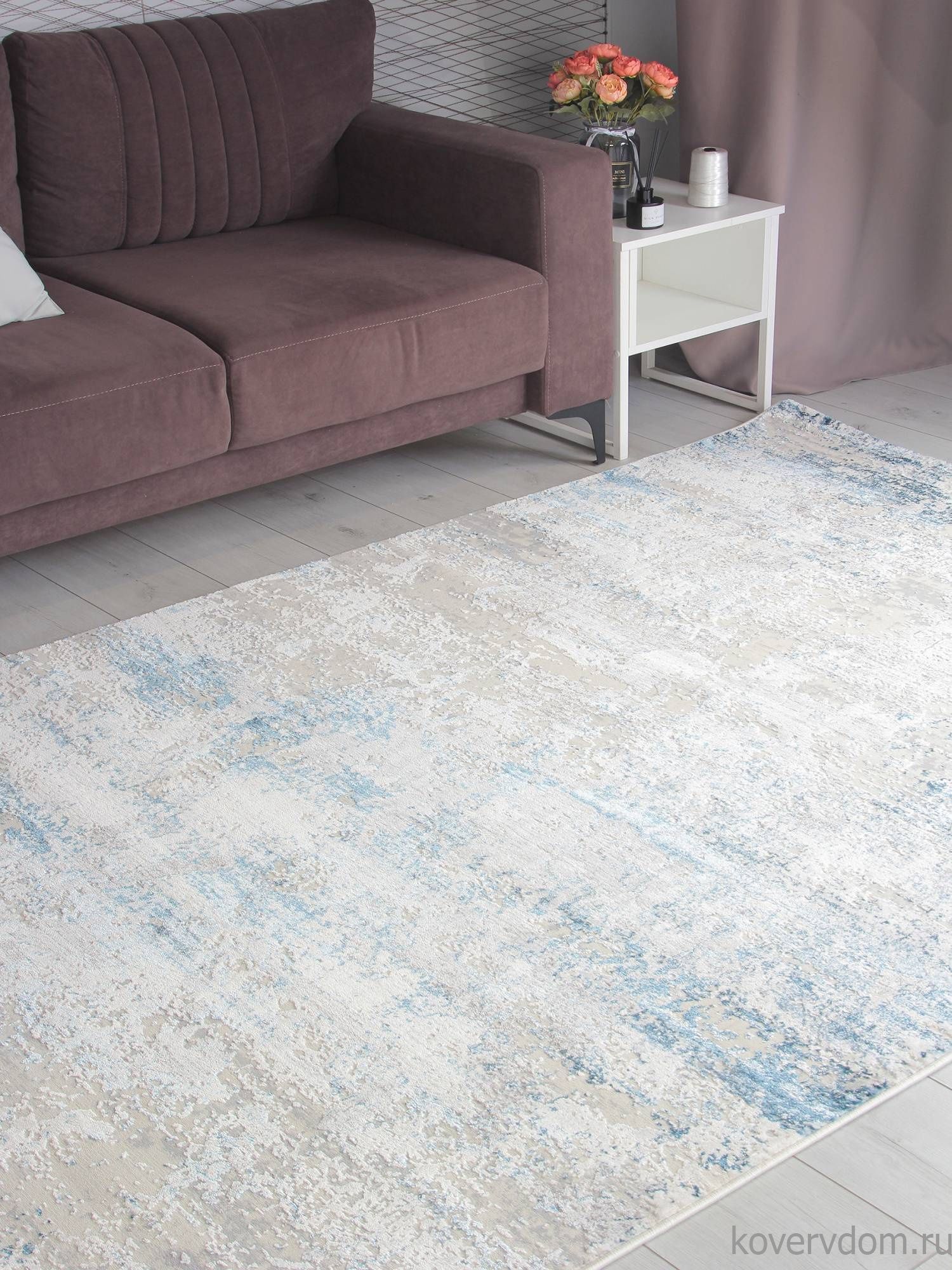 Ковер AMELI 5072A CREAM / P.D.BLUE