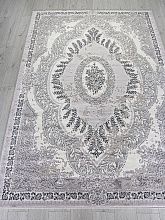 Ковер в гостиную черный PALERMO-A F290 DARK GRAY