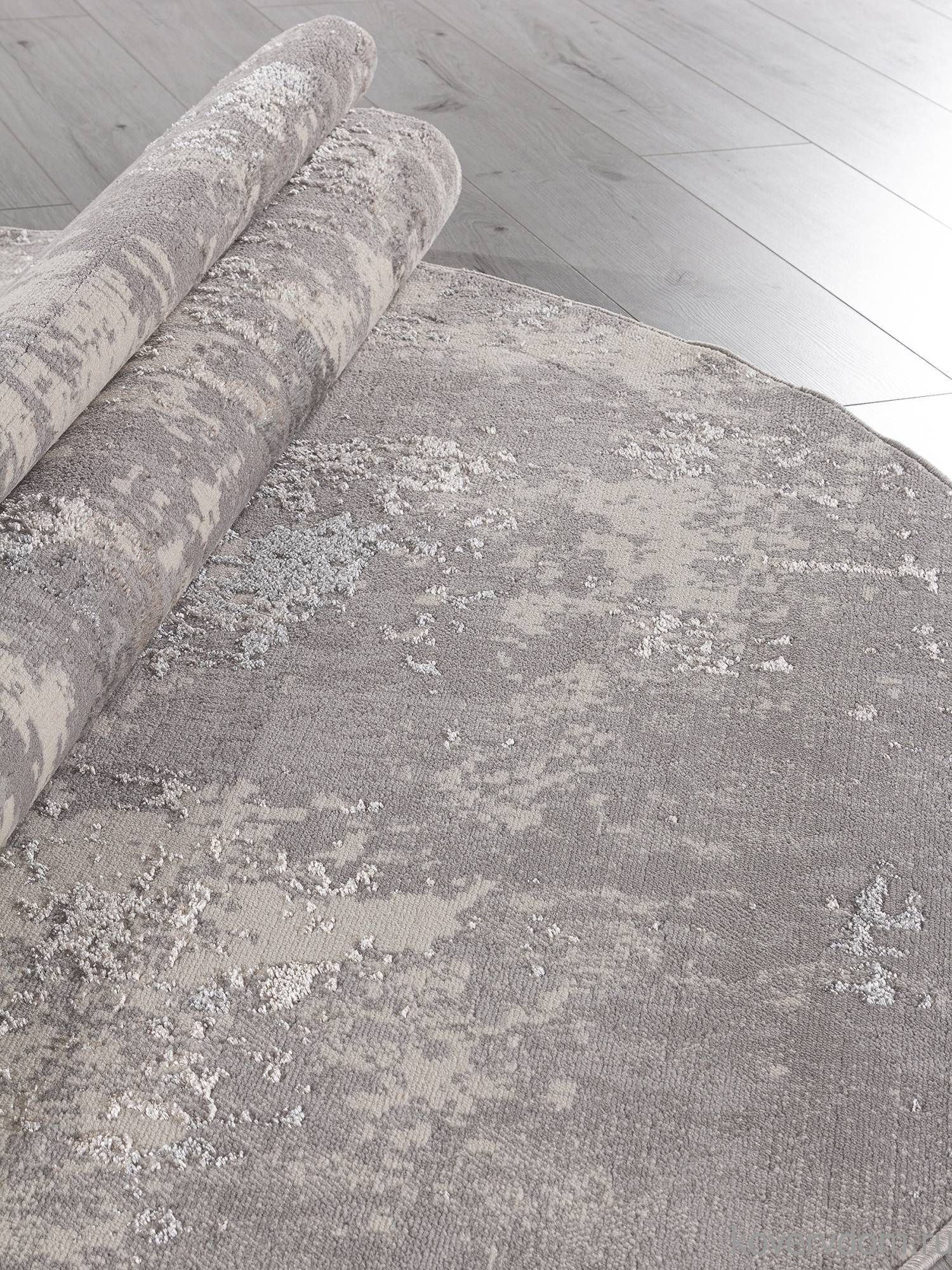 Ковер LIMAN F477 GRAY-BEIGE Овал