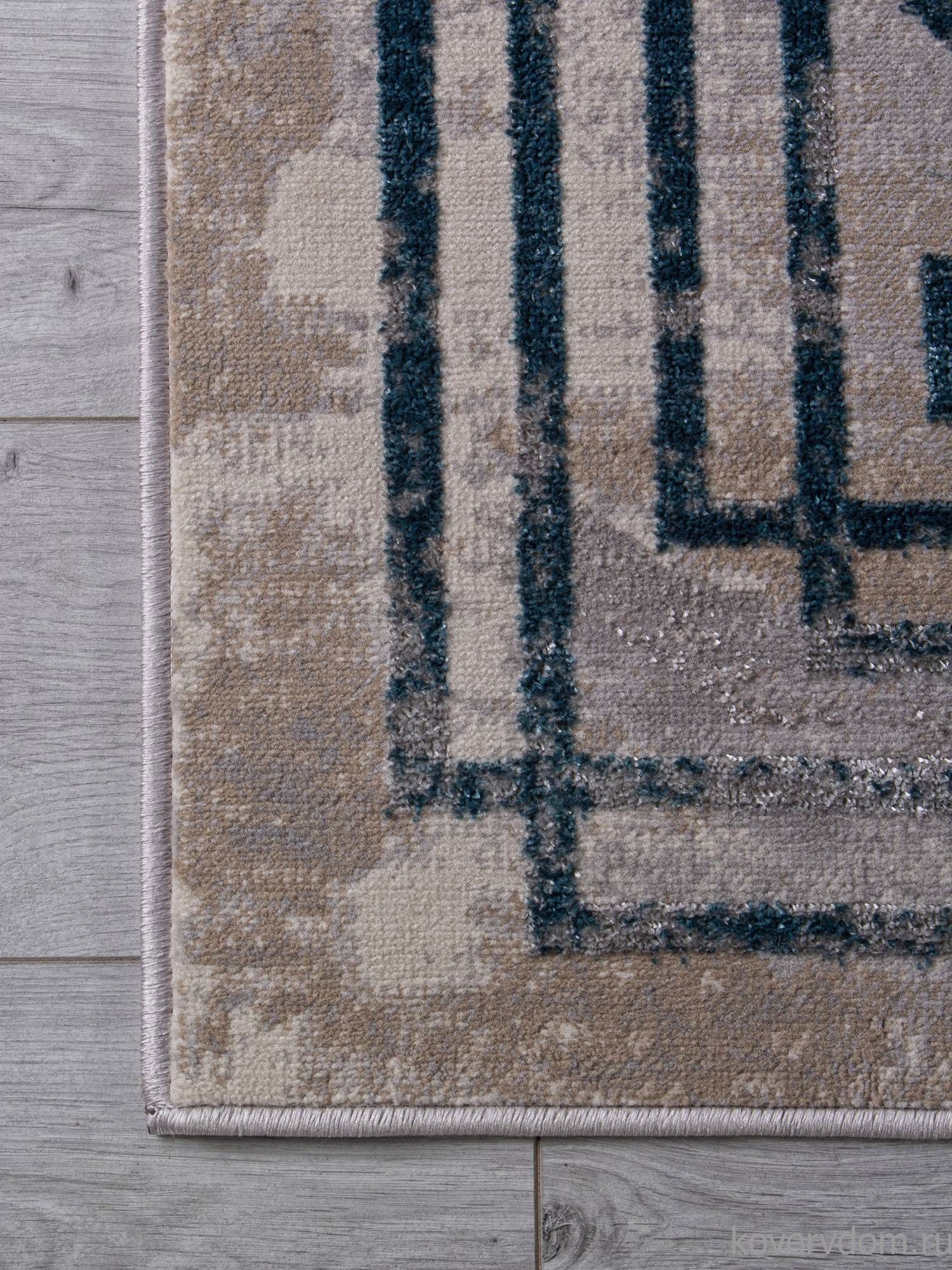 Ковер LIMAN F514 GRAY-BLUE