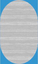 Ковер NENSI GL092G GREY / GREY Овал