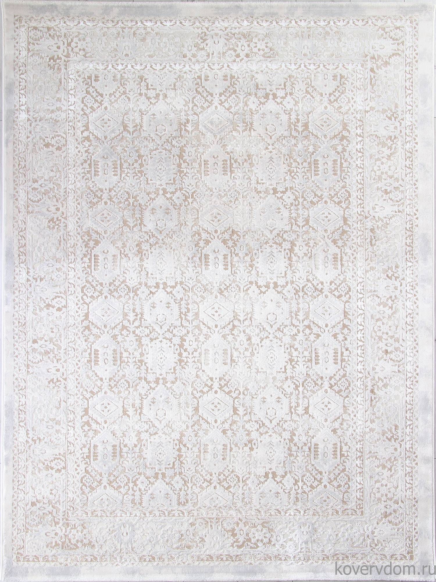 Ковер AMELI 9255A S.BEIGE / P.WHITE