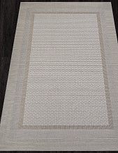 Пушистый круглый ковер OTTOWA S117 CREAM-BEIGE