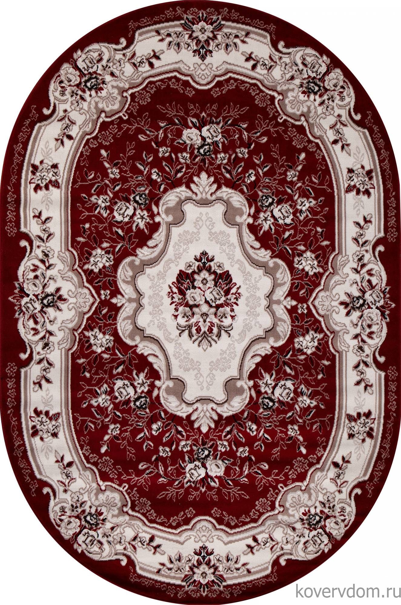 Ковер GAVANA D017 RED Овал Ковер GAVANA D017 RED Овал