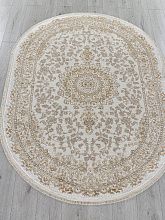 Овальный ковер MOSSO 27239A CREAM / GOLD Овал