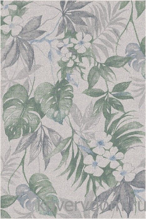 Ковер из вискозы и хлопка с цветами ROYAL PALACE 2020 R 17710 6767