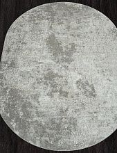 Круглый ковер SIRIUS F195 GRAY Овал